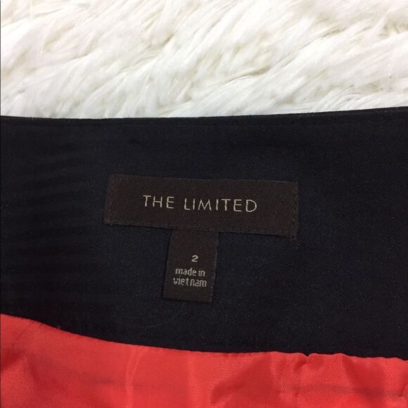 The Limited Orange Black Lace Skirt 2 - Picture 5 of 7